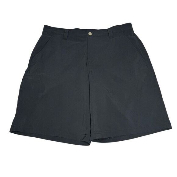 Columbia black performance fishing gear shorts size 36 - Picture 1 of 12